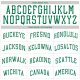 Men's Custom White Kelly Green Authentic Throwback Rib-Knit Baseball Jersey Shirt