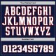 Men's Custom Navy White-Red Authentic Baseball Jersey