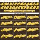 Men's Custom Brown Gold-White Authentic Throwback Rib-Knit Baseball Jersey Shirt