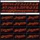 Men's Custom Black Orange-Kelly Green Authentic Baseball Jersey