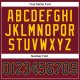 Men's Custom Crimson Navy-Gold Authentic Baseball Jersey