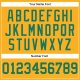 Men's Custom Gold Kelly Green-White Mesh Authentic Throwback Football Jersey