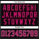 Men's Custom Black Pink-White Performance T-Shirt