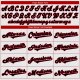 Men's Custom White Black-Red Authentic Baseball Jersey