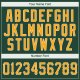 Men's Custom Green Gold-White Performance T-Shirt